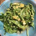 りょーこ0520's cooksnap of when they made キャベツ・ピーマン・炒り卵カレーマヨ和え.
