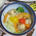 mmameco's cooksnap of when they made ☆帆立とカラフルピーマンのハーブ蒸し☆.