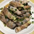 モモクリアオ's cooksnap of when they made 茄子の豚バラ肉巻き　あっさりポン酢仕立て.