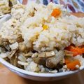 なおきんとん's cooksnap of when they made 鶏団子とゴボウの炊き込みご飯♪.