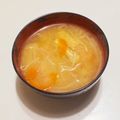 乙川日奈's cooksnap of when they made こくうま♪バター風味のもやしの味噌汁.