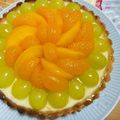 hina_mam's cooksnap of when they made レアチーズケーキ風フルーツタルト.