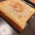 のあぐ's cooksnap of when they made カルボナーラトースト.
