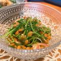 めいも。20's cooksnap of when they made おかひじき納豆和え.