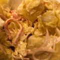 クックJOA8D2☆'s cooksnap of when they made レタス、大葉、蟹カマのマヨポン酢サラダ.