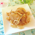 hikarin♪'s cooksnap of when they made おひとりさまの豚小間で塩昆布生姜焼き.