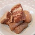 Nahomi♪'s cooksnap of when they made 圧力鍋•豚の角煮＋ゆで卵、こんにゃく.