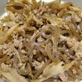 ももんがマミィ☆'s cooksnap of when they made こんにゃく入り❀ヘルシー鶏そぼろ❀.