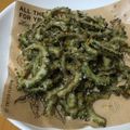 JUNCONIQ's cooksnap of when they made 苦くないゴーヤチップス！子供もパクパク！.