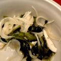 1035's cooksnap of when they made ❦鶏ささみとわかめのナンプラー和え❦.