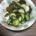 クックED7MTG☆'s cooksnap of when they made 簡単☆胡瓜とわかめの酢の物.
