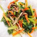 ねぞろ's cooksnap of when they made レンジで簡単☆小松菜ナムル.