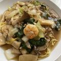 さゆみん♡'s cooksnap of when they made 五目あんかけ焼きそば.