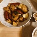 mack♪♪♪'s cooksnap of when they made オーブン料理☆ポテトとソーセージのグリル.
