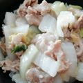 TYSK's cooksnap of when they made やわらか豚肉と白菜の中華どんぶり.