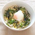 risakr's cooksnap of when they made ☆釜玉うどん☆.