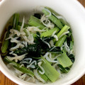 たべものにっき　tabemono's cooksnap of when they made 減塩☆小松菜の塩炒め.