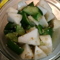 ポポポポポフィ〜♡'s cooksnap of when they made 梅昆布茶で簡単！大根ときゅうりの浅漬け.