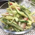 フジぽん's cooksnap of when they made カニカマきゅうり辛子マヨ.