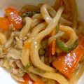 りゅう坊ちゃん's cooksnap of when they made 冷凍うどんで焼きうどん.