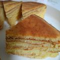 みももも's cooksnap of when they made オーブントースターで☆簡単バウムクーヘン.
