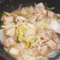 ずぼら～ん's cooksnap of when they made 鶏肉と白菜のみぞれ煮.