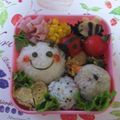 ちゅら＊'s cooksnap of when they made キャラ弁☆いもむしくん☆.