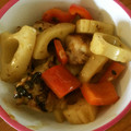 さおりん@料理特訓中's cooksnap of when they made 塩麹漬ささ身と野菜の甘酢炒め.