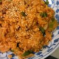 ちびたろうキッチン's cooksnap of when they made キムチチャーハン.