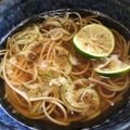 びぃころ's cooksnap of when they made 冷やしすだち蕎麦.