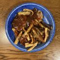 WackyRacer's cooksnap of when they made 茄子の寄り添い焼きハンバーグ〜旨味UP!.