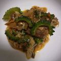 kumi4852's cooksnap of when they made ゴーヤとサバ味噌缶の炒め物.