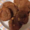 ＊erinan＊'s cooksnap of when they made マシュマロ入りのチョコチャンククッキー.