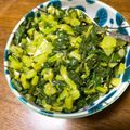 笹たん子's cooksnap of when they made 捨てないで！大根葉のナムル.