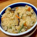 さくえみ03's cooksnap of when they made 炊飯器で簡単＊山菜おこわ.