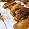 Sac’HiNa's cooksnap of when they made ボリューム満点★サバ缶とじゃが芋の春巻き.