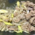 はらぺこしろうさぎ's cooksnap of when they made 牛肉とたっぷりしらたきｄｅすき煮.