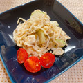 obirara's cooksnap of when they made 切り干し大根とささみのカレーマヨ和え.