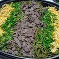 １８７５'s cooksnap of when they made 茶そばのいい香り♪ホットプレートで瓦そば.