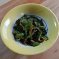 クックG623X5☆'s cooksnap of when they made 苦くない！ゴーヤとしめじのおひたし.