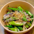 もんくたれぞう's cooksnap of when they made オクラと茗荷の炒め物.