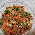 akoreana's cooksnap of when they made ☆豆苗と牛豚合挽き肉と卵のオイマヨ炒め☆.