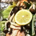 クック3IJKI4☆'s cooksnap of when they made フライパンで簡単！鮭ときのこのホイル焼き.
