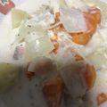 なつきよう's cooksnap of when they made 鮭のクリーム煮.