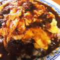 hiroko_ho's cooksnap of when they made レトルトカレーでふわとろ和風オムライス♪.