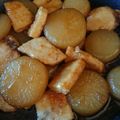 ユリとダンボ's cooksnap of when they made 飴色がそそる☆大根とメカジキのコク煮.