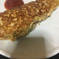 わかぞ～'s cooksnap of when they made フィリピンの味★焼き茄子のひき肉オムレツ.