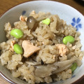 ゆずっここ's cooksnap of when they made 秋たっぷり♡『鮭ときのこの炊き込みご飯』.