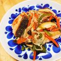 ジュスカ's cooksnap of when they made 鮭のお酢ときのこ野菜のタップリあん☆.