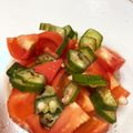 tomitomico's cooksnap of when they made たまねぎとトマトのマリネサラダ.